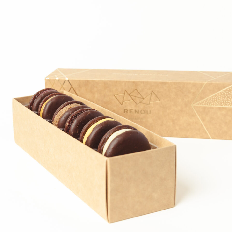 Coffret assortiment dégustation Mac'Sablés 6 pièces
